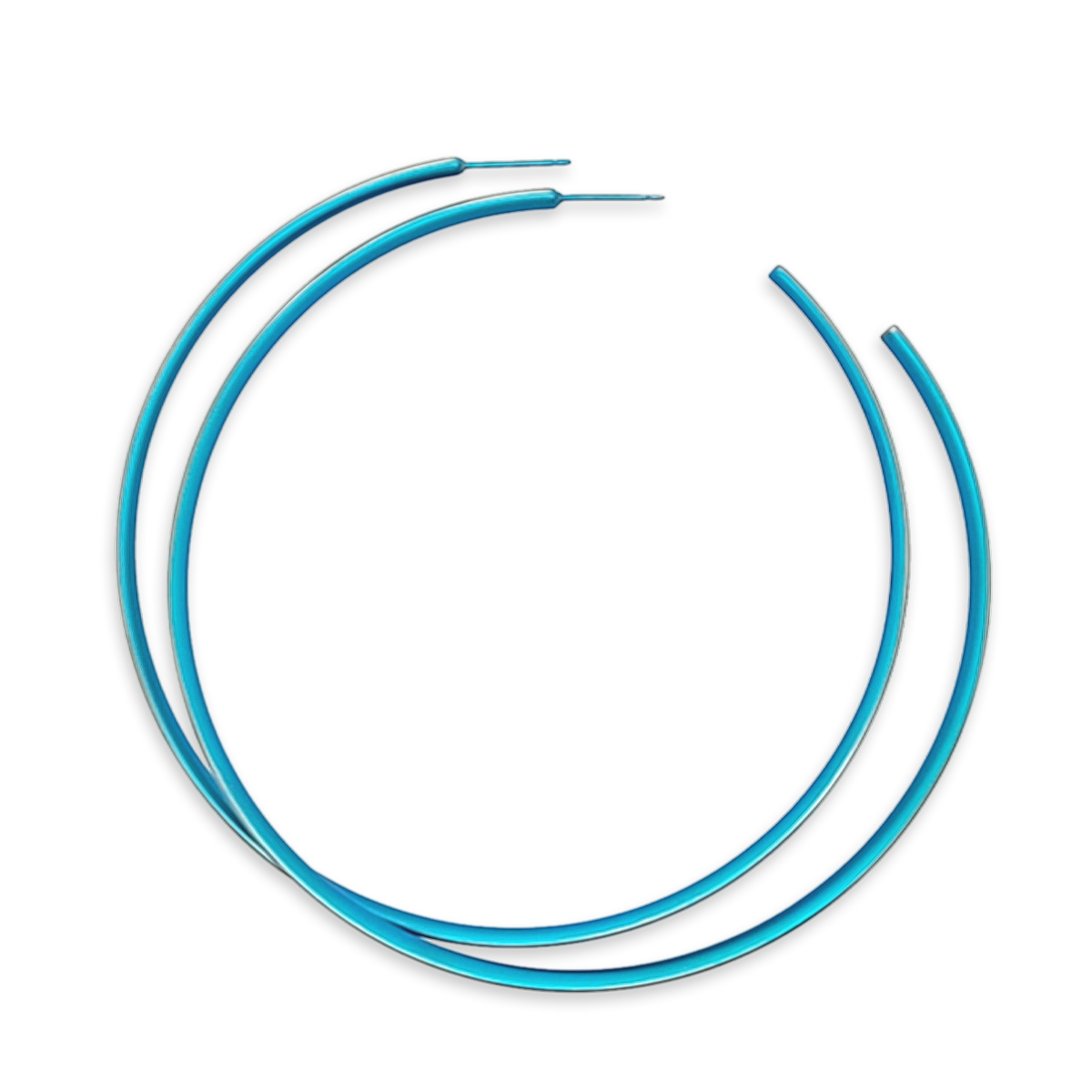 Extra Large Subtle Colour Hoops