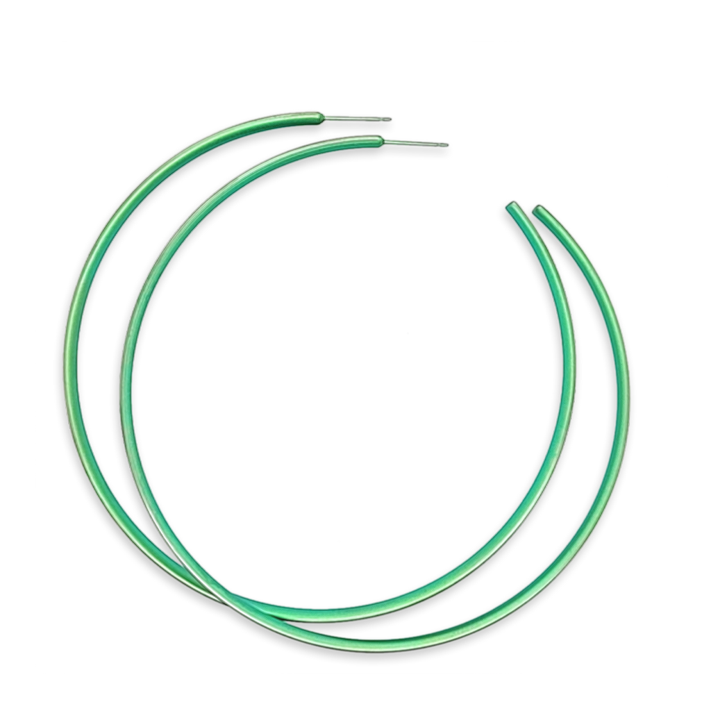 Extra Large Subtle Colour Hoops