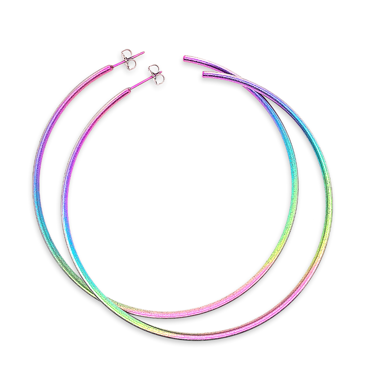 Extra Large Subtle Colour Hoops