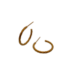 Small 2mm Twisted Hoops