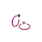 Small 2mm Twisted Hoops