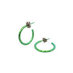 Small 2mm Twisted Hoops