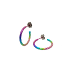 Small 2mm Twisted Hoops