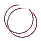 Medium Twisted Hoops