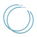 Medium Twisted Hoops