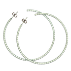 Medium Twisted Hoops