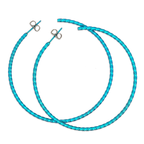 Medium Twisted Hoops