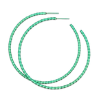Medium Twisted Hoops
