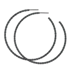 Medium Twisted Hoops