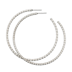 Medium Twisted Hoops