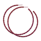 Large Twisted Hoops