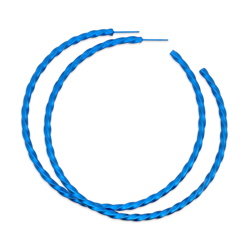 Large Twisted Hoops