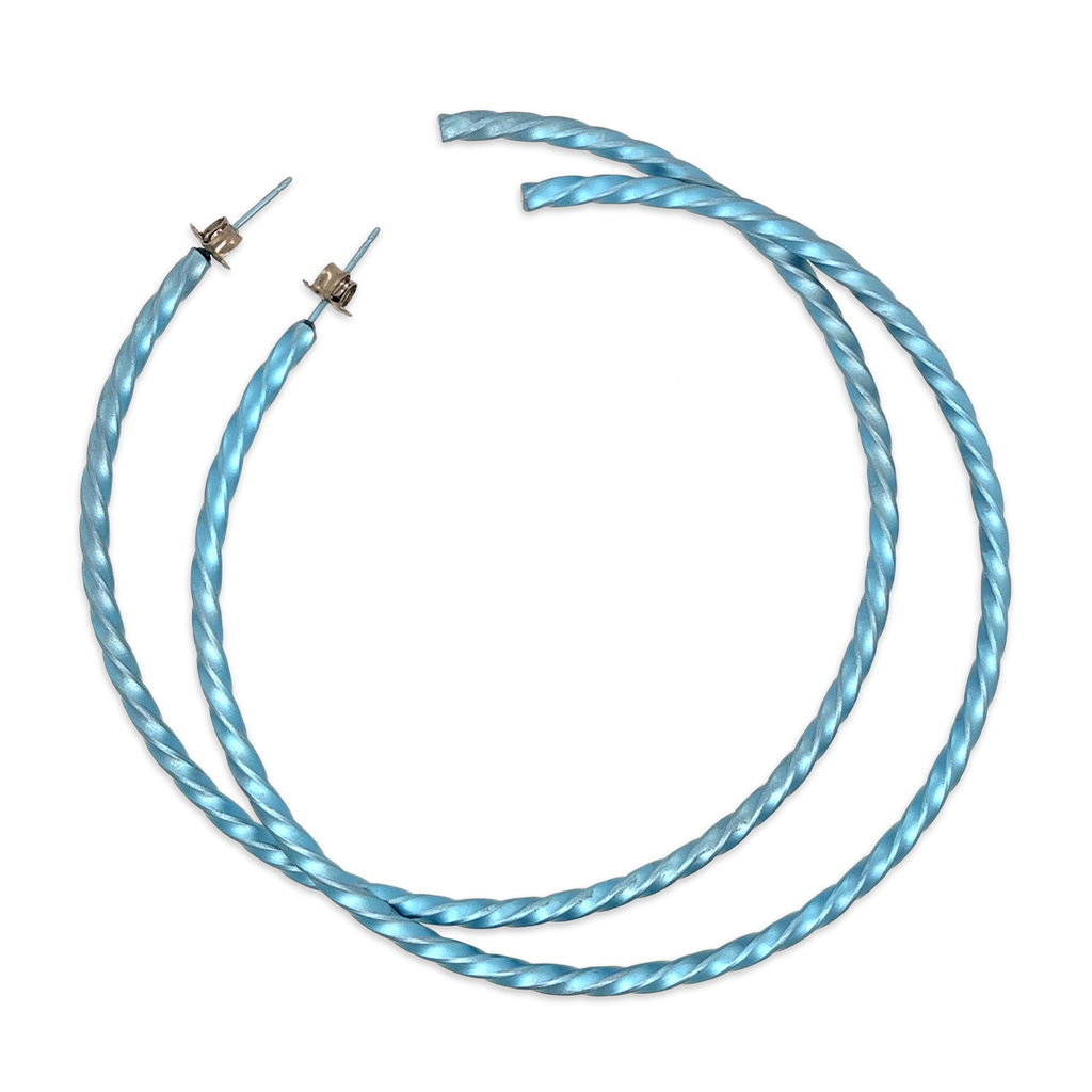 Large Twisted Hoops