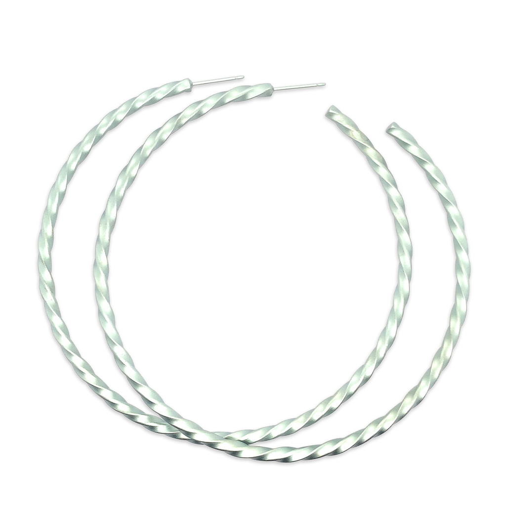 Large Twisted Hoops