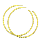 Large Twisted Hoops
