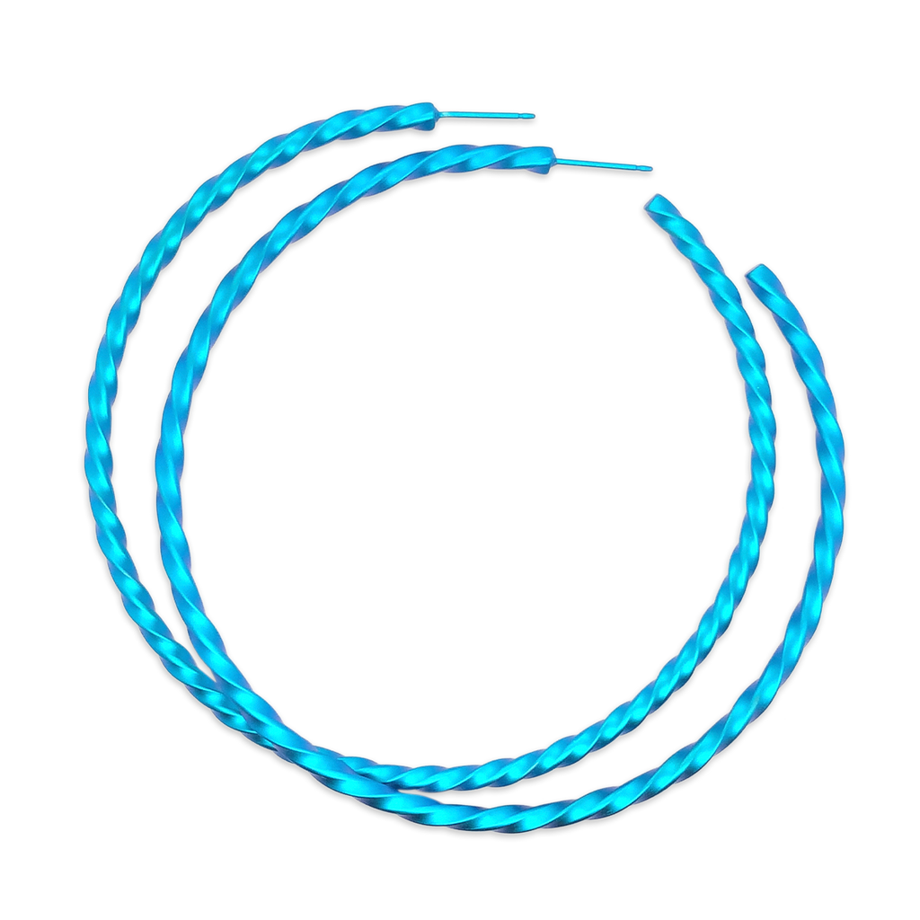 Large Twisted Hoops