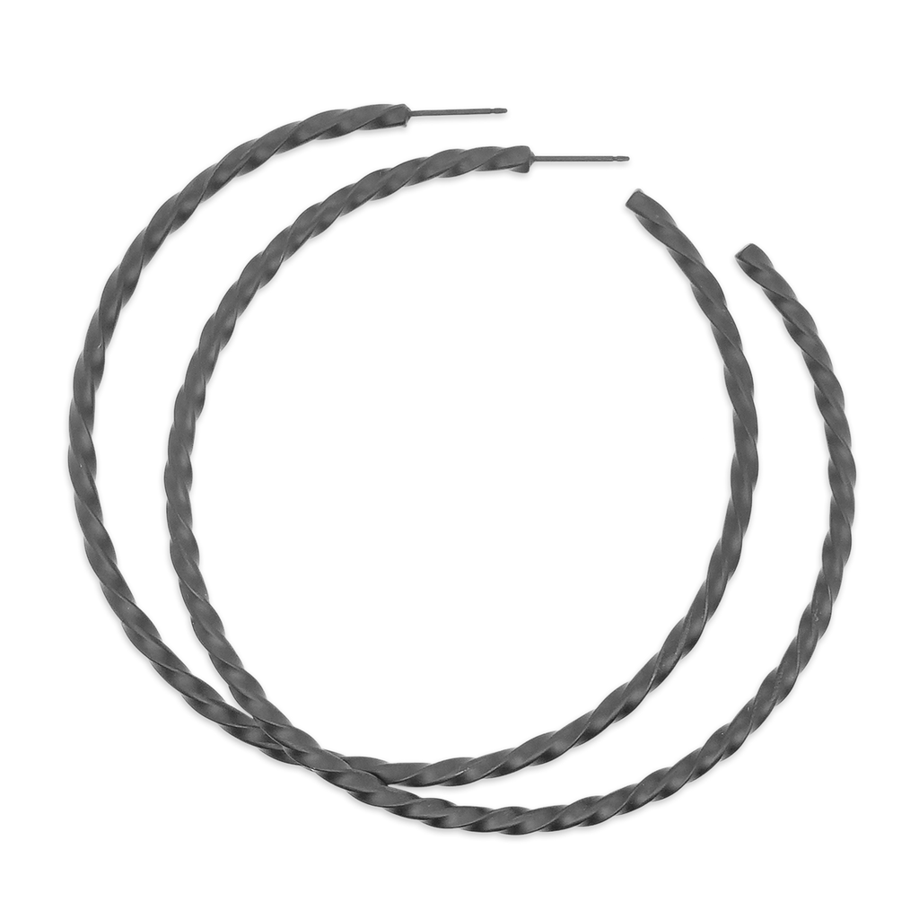 Large Twisted Hoops