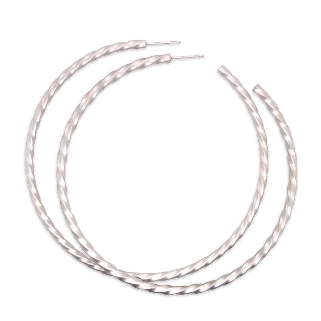 Large Twisted Hoops