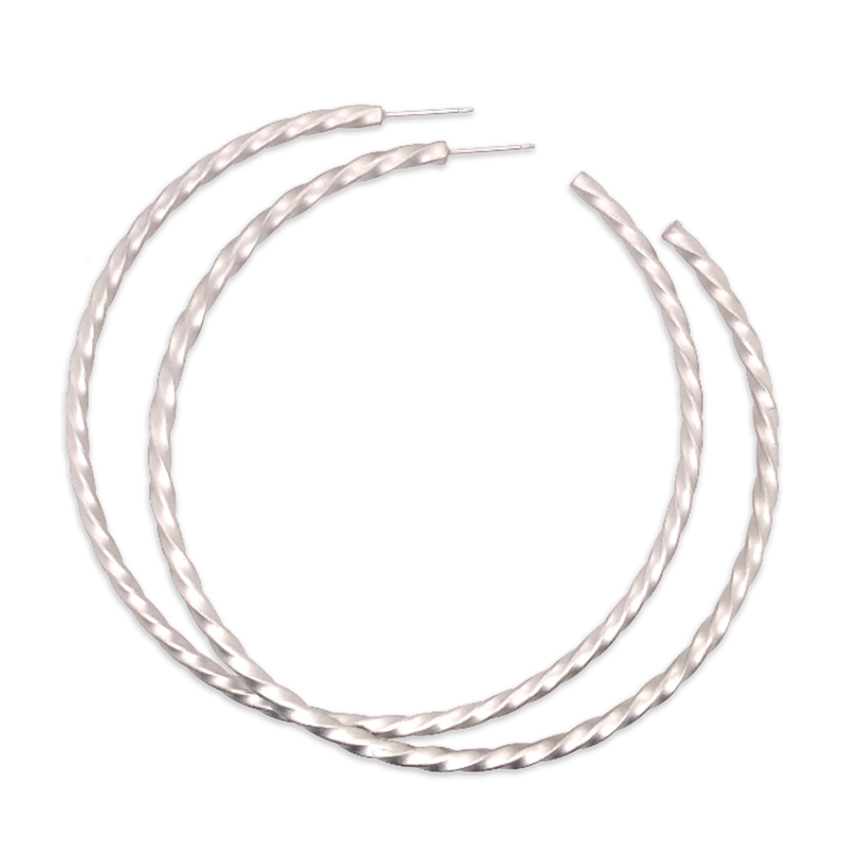Large Twisted Hoops