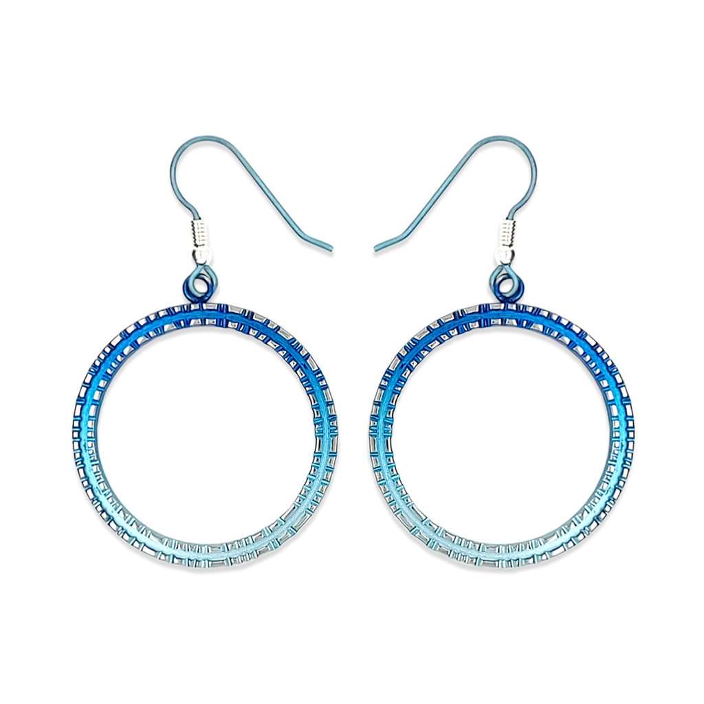 Coastal Edge Large Drop Earrings