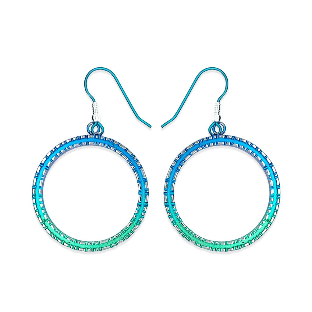 Coastal Edge Large Drop Earrings