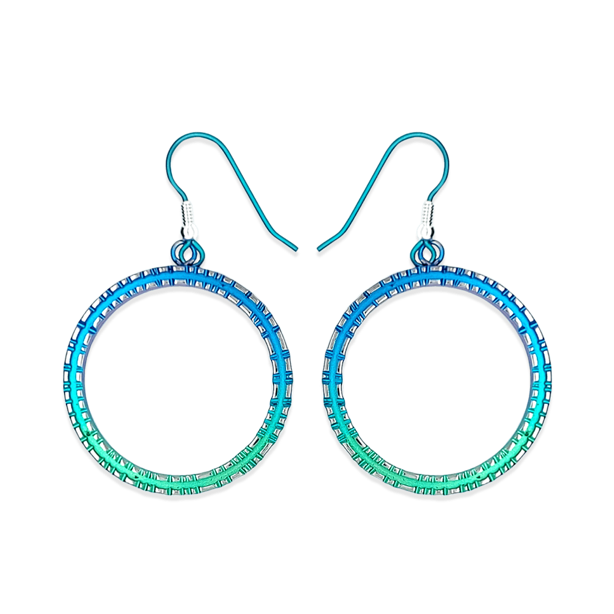 Coastal Edge Large Drop Earrings