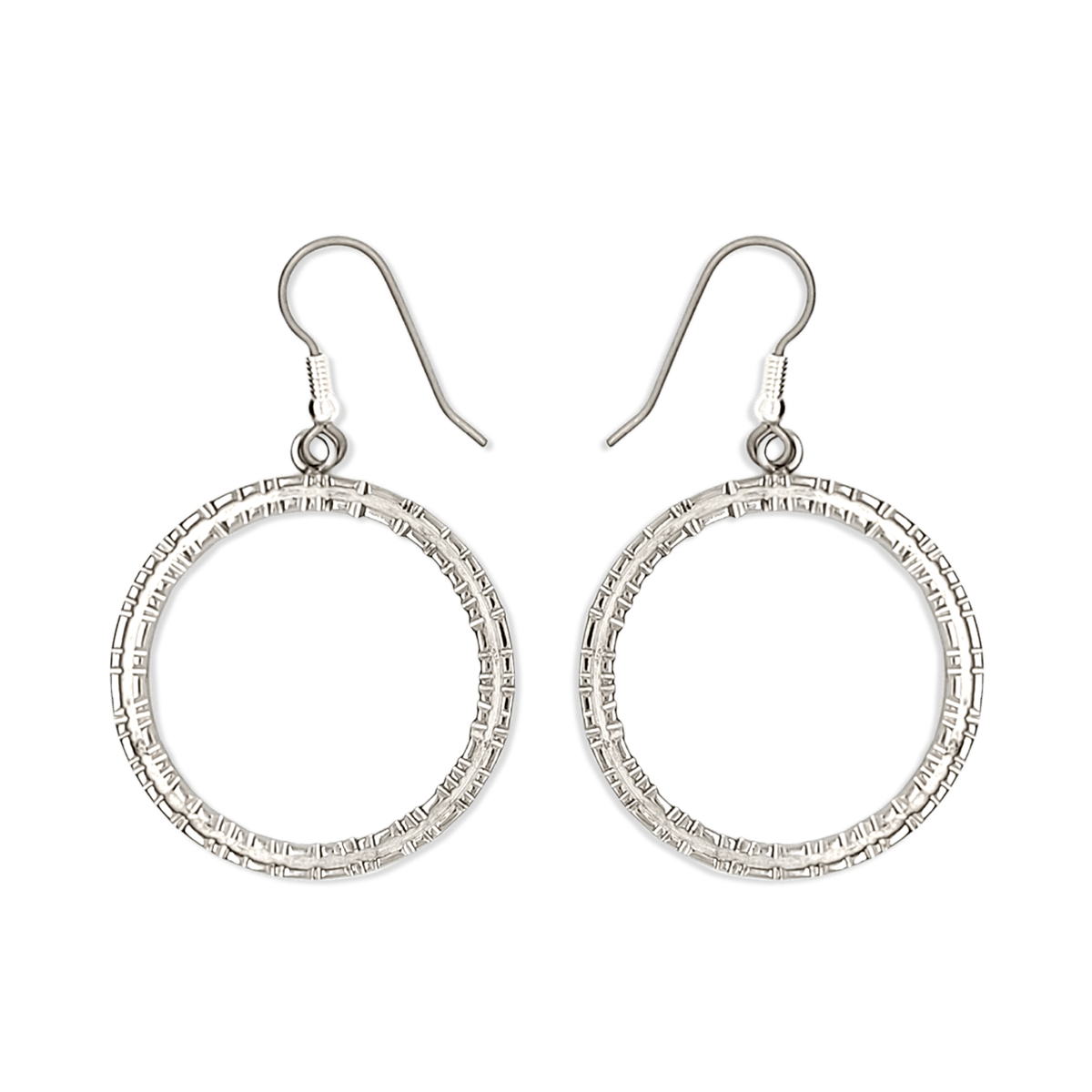 Coastal Edge Large Drop Earrings