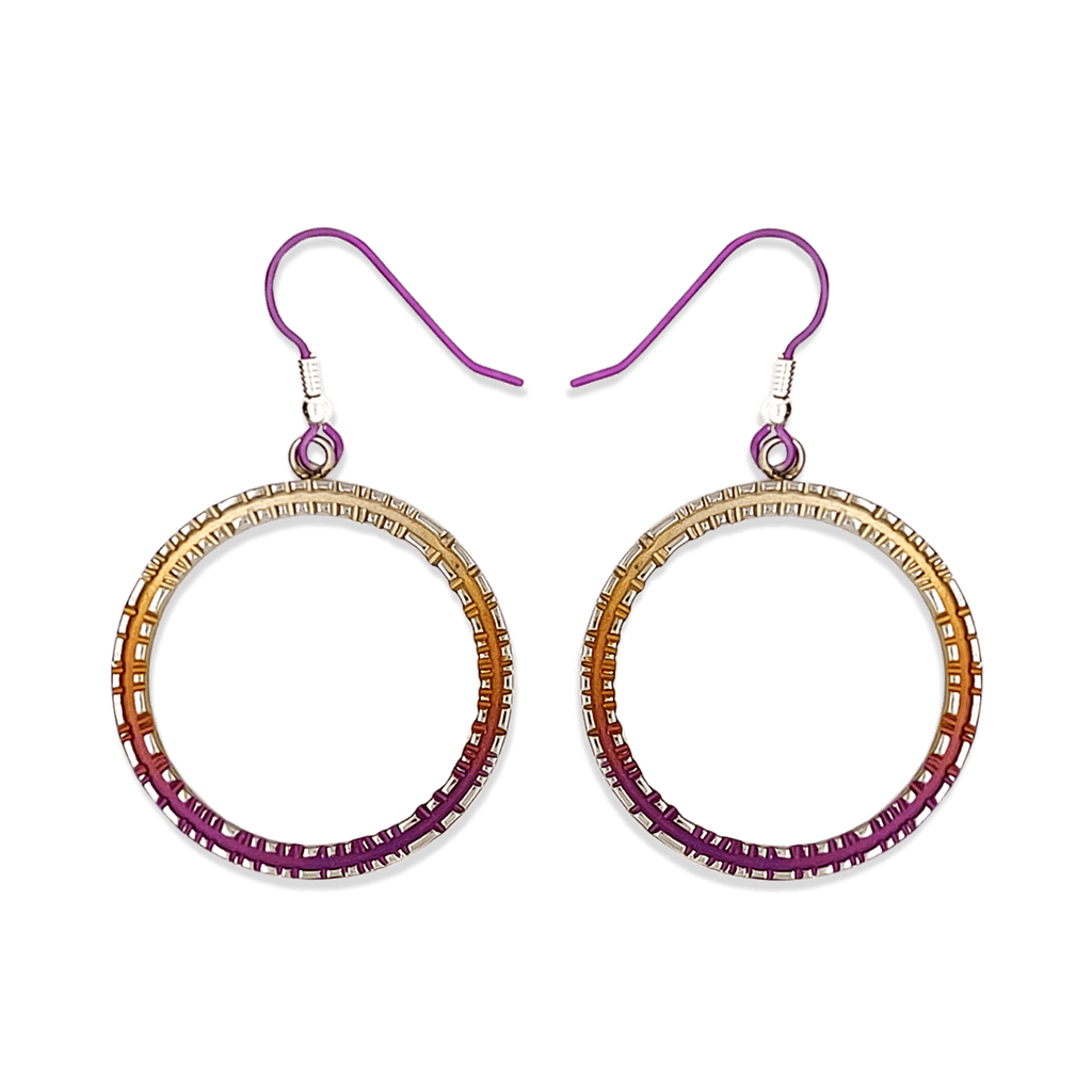 Coastal Edge Large Drop Earrings