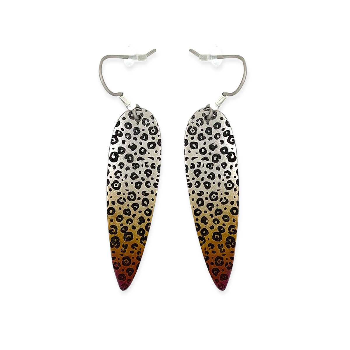 Leopard Print Long Drops