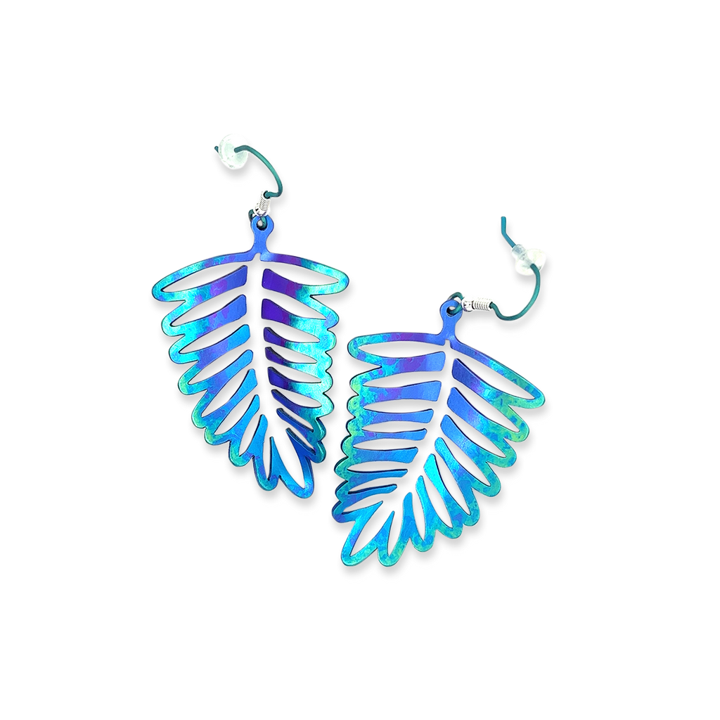 Large Fern Leaf Drops