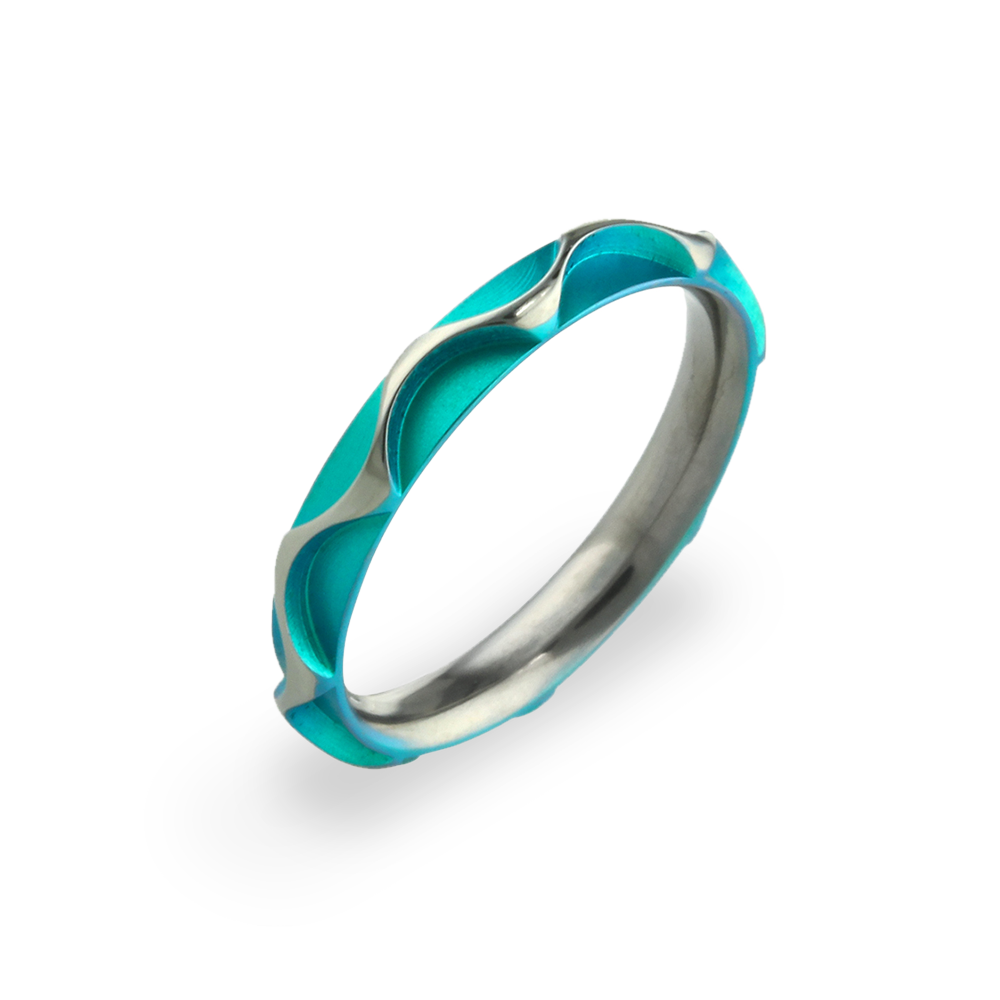 Polished Wave Ring