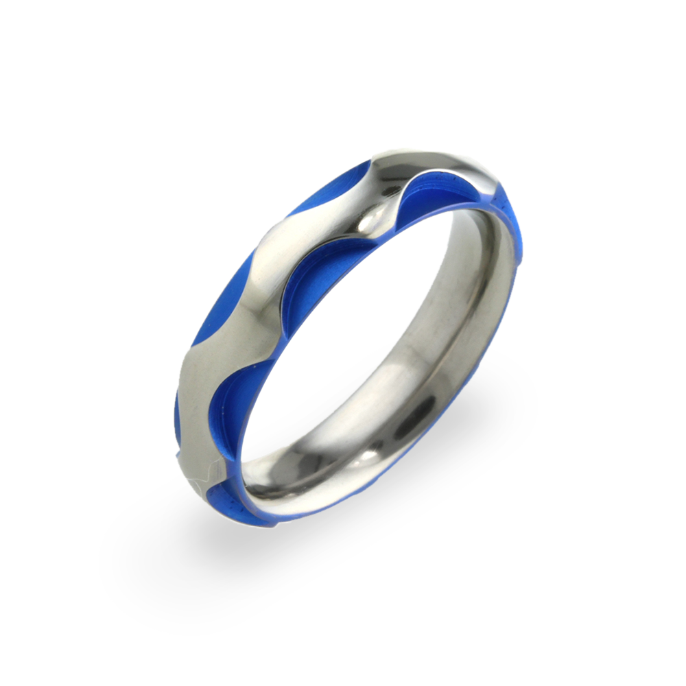 Polished Wave Ring