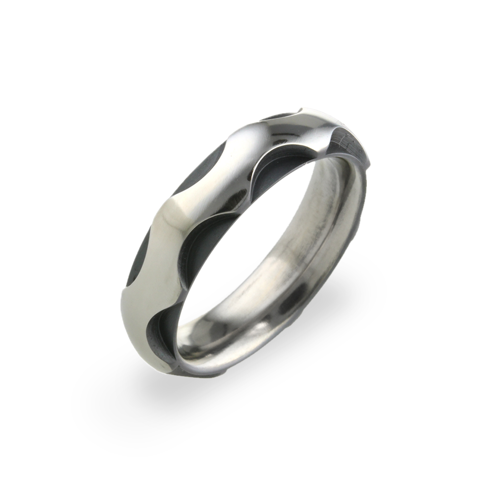 Polished Wave Ring