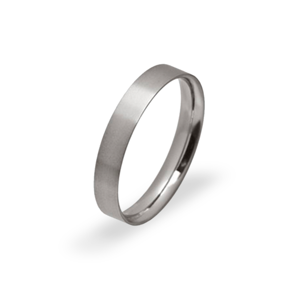 Low Profile Ellipse Court-Flat Ring