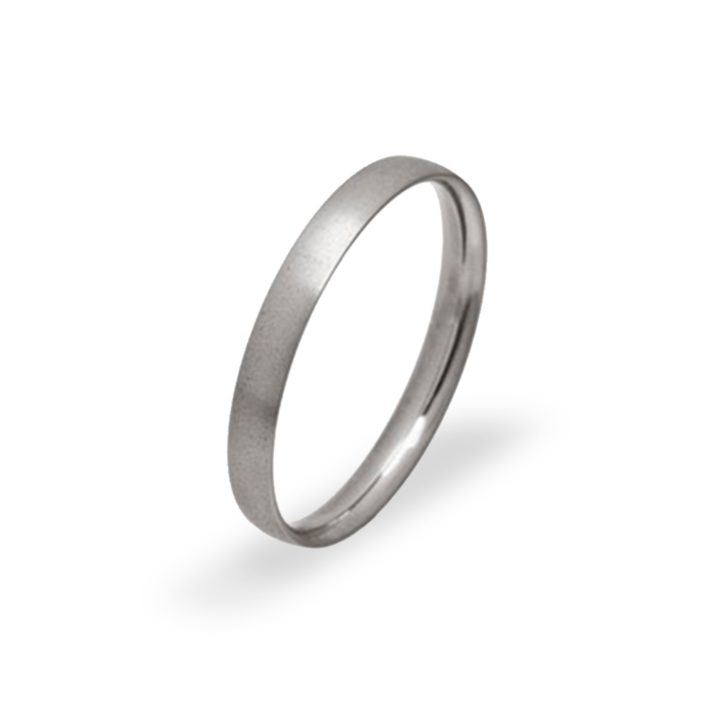 Low Profile Ellipse Court Ring