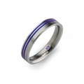 Offset Double Groove Ring