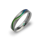 Court Flat Wave Ring
