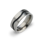 Court Flat Wave Ring