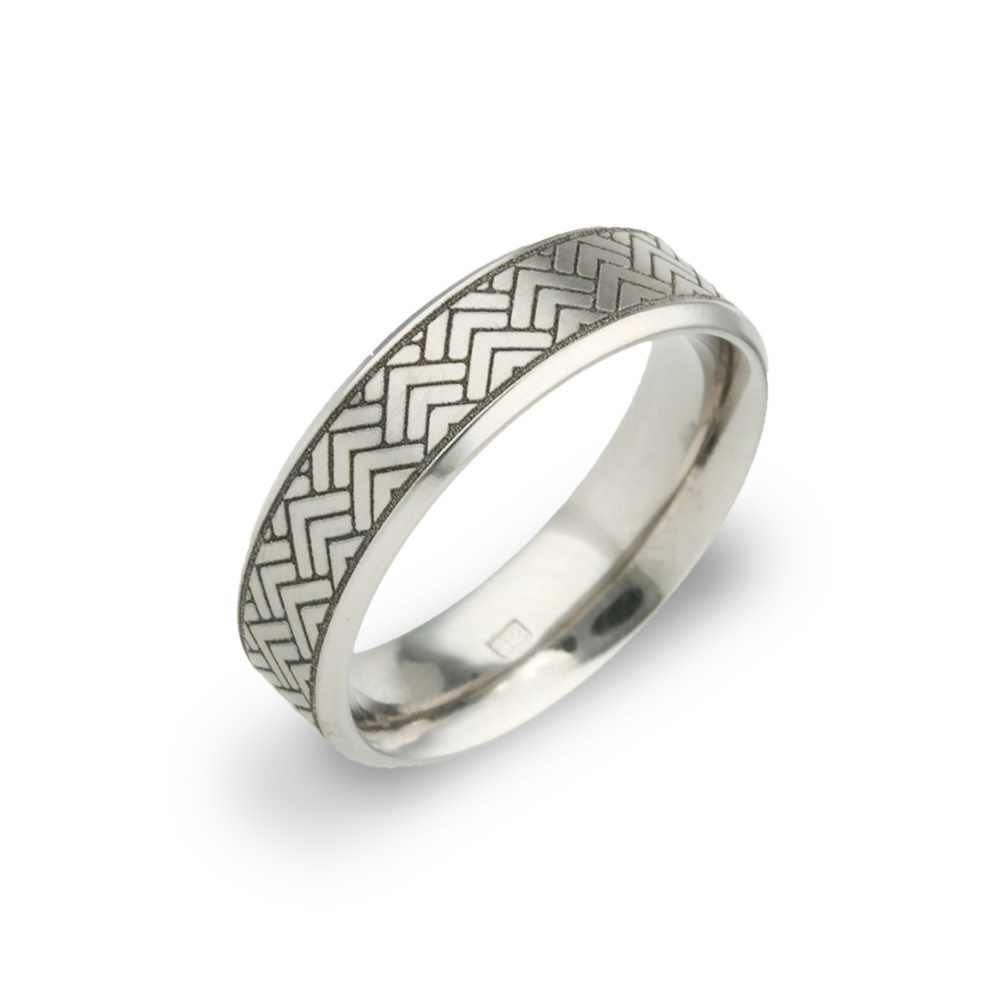 Herringbone Ring