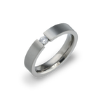 Tension Illusion Set Diamond Ring