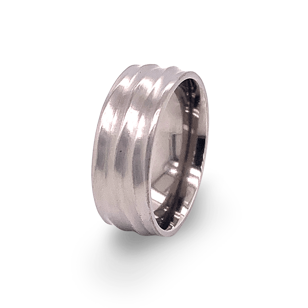 Carved Ripple Ring
