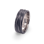 Carved Ripple Ring