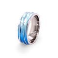 Carved Ripple Ring