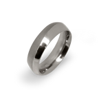 Diagonal Sculpted Spine Ring