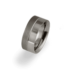 50-50 Texture and Polished Ring