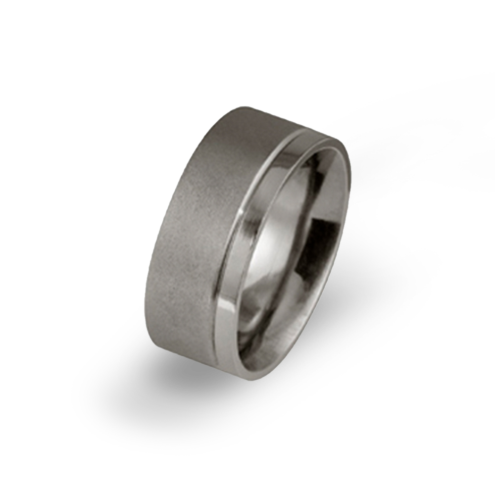 70-30 Texture and Polished Ring