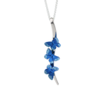 Trio Butterfly Stem Necklace
