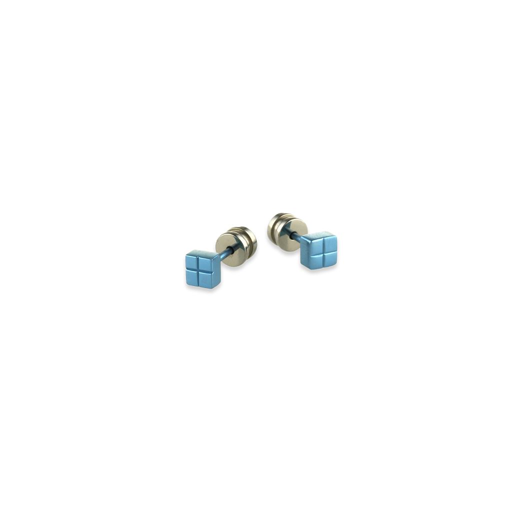 Square Stud Earrings