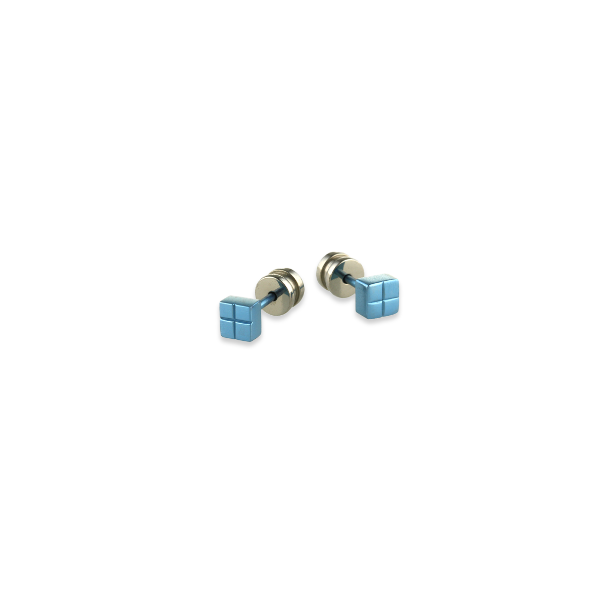 Square Stud Earrings