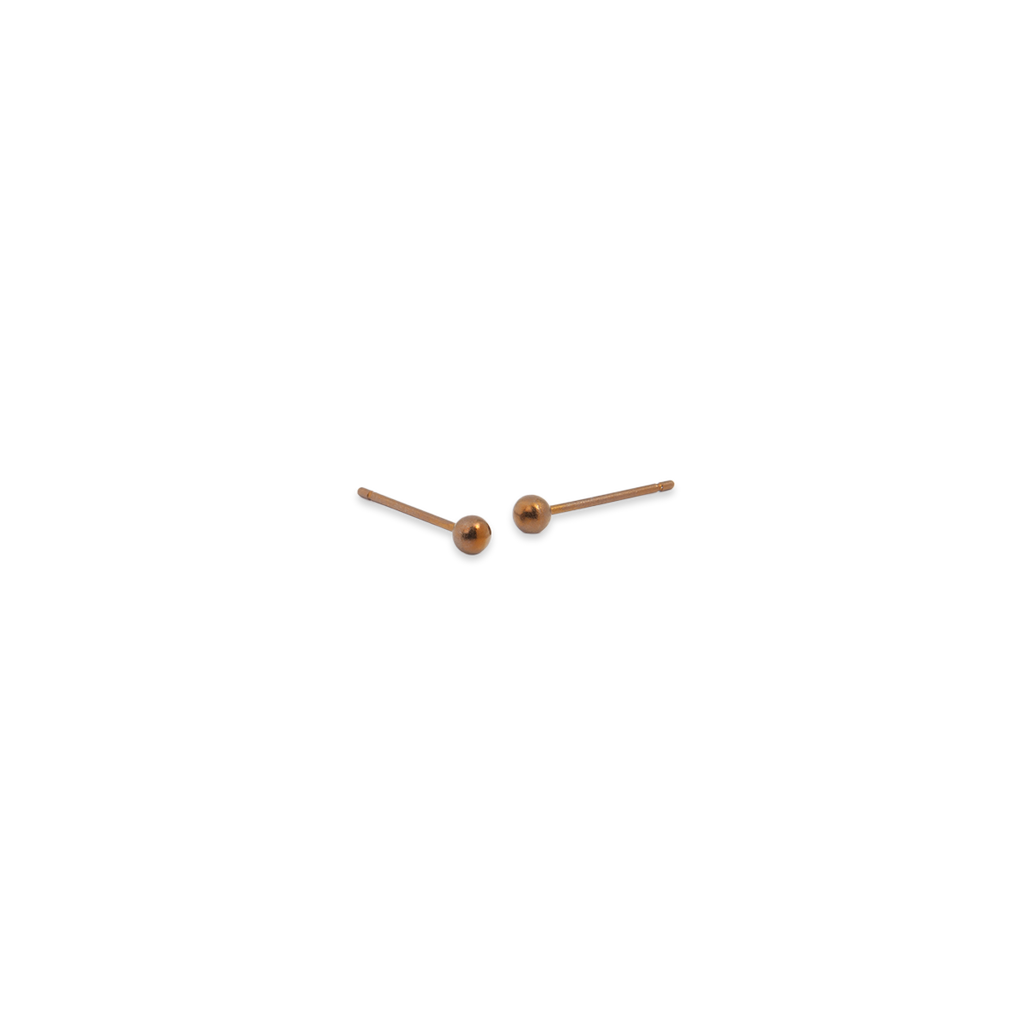3mm Round Bead Studs